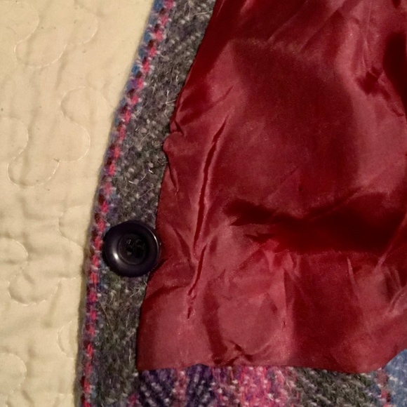 VINTAGE JIMMY HOURIHAN WOOL CAPE SIZE MEDIUM TO LARGE - Picture 7 of 9